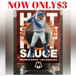 Mookie Betts 2021 Panini Los Angeles Dodgers Baseball Card